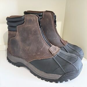 Propet Men's Blizzard Work Construction Boot, Brown/Black - 11 1/2